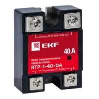 Реле твердотельное EKF PROxima RTP (rtp-1-40-da) однофазное 480 В 40 А тип AC