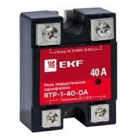 Реле твердотельное EKF PROxima RTP (rtp-1-40-da) однофазное 480 В 40 А тип AC