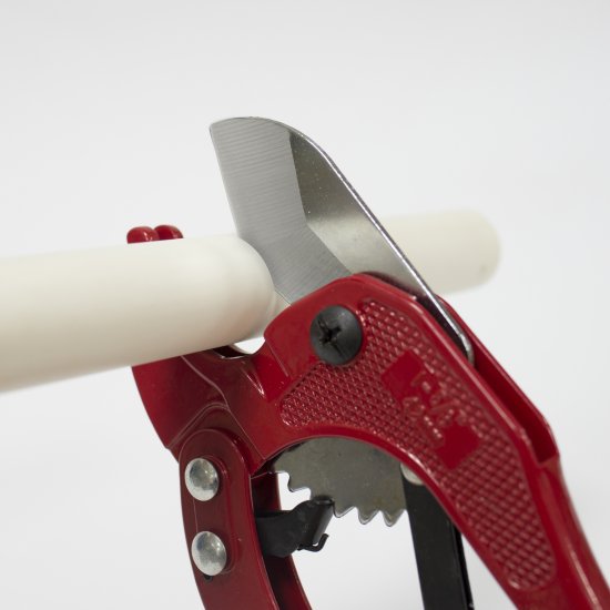 Ножницы для труб ПВХ DILWIS красные
