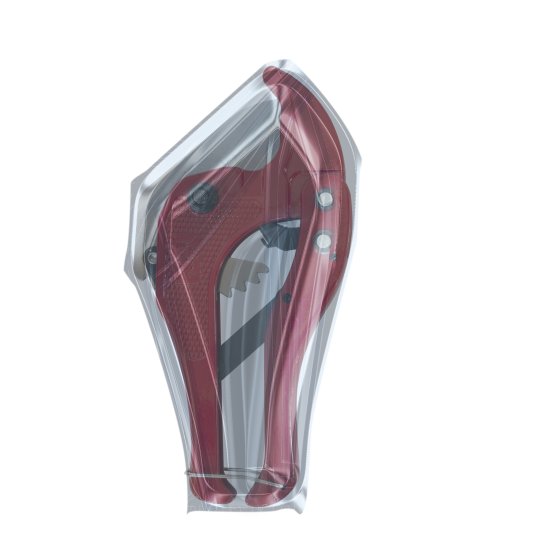 Ножницы для труб ПВХ DILWIS красные