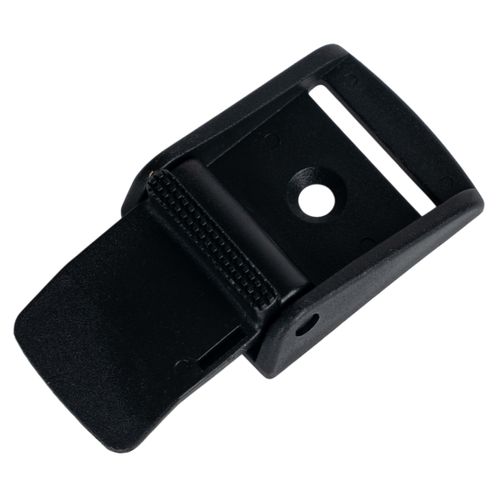 Пряжка для ремня пластиковая 25 мм черная 2 шт.