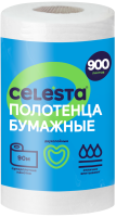 Бумажное полотенце Celesta двухслойные 90 м