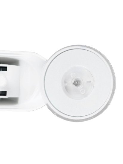 Держатель лейки на присосках навес easy пластик белый