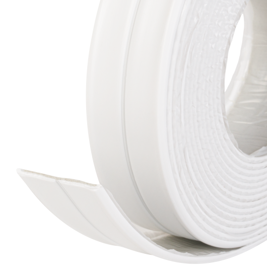 Бордюрная лента для ванной MONLID 22 мм 3.35 м цвет белый