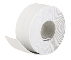 Бордюрная лента для ванной MONLID 38 мм 3.35 м цвет белый