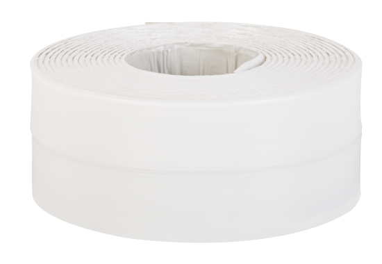 Бордюрная лента для ванной MONLID 38 мм 3.35 м цвет белый
