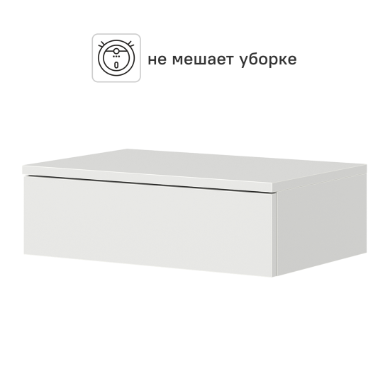 Консоль 50х15.5х33 см ЛДСП цвет белый