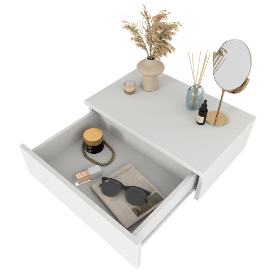 Консоль 50х15.5х33 см ЛДСП цвет белый