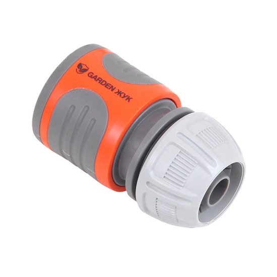 Коннектор 1/2 для шланга Garden Жук пластиковый (323056-00)