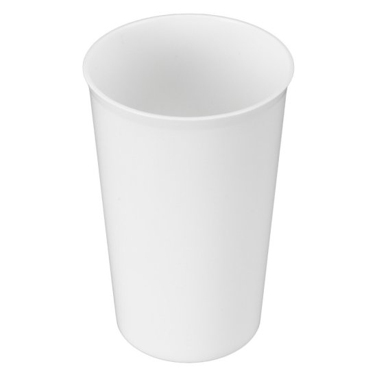 Стакан для ванной Econova Scandi настольный пластик белый (435240616)