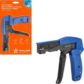 Инструмент для затяжки и обрезки кабельных стяжек Airline ADGT001