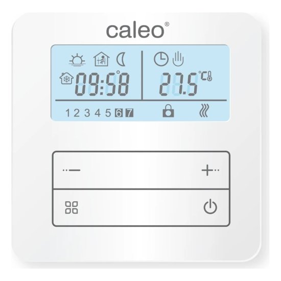 Накладной цифровой программируемый терморегулятор Caleo С950
