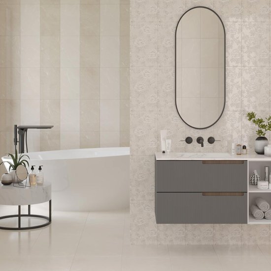 Плитка облицовочная Unitile Гармония бежевая 03 400x250x8 мм (14 шт.=1,4 кв.м)