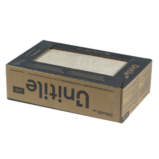 Плитка облицовочная Unitile Гармония бежевая 03 400x250x8 мм (14 шт.=1,4 кв.м)