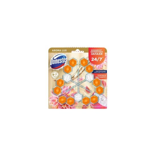 Блок для очищения унитаза DOMESTOS POWER 5 TRIO