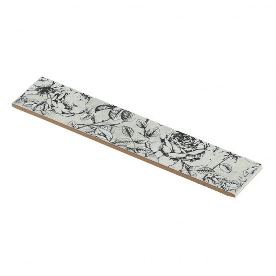 Плитка бордюр Axima Мерида серая 300x60x7 мм