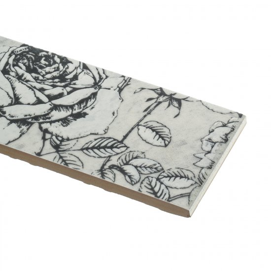 Плитка бордюр Axima Мерида серая 300x60x7 мм