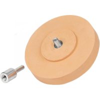 Резиновый диск зачистной для удаления скотча и остатков клея NORDBERG DR100