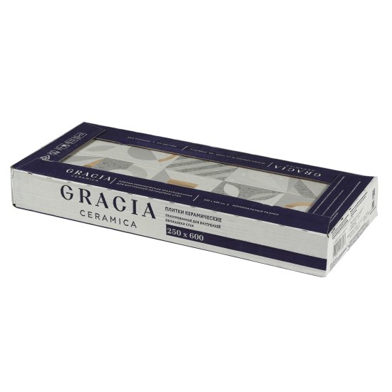 Плитка облицовочная Gracia Ceramica Supreme многоцветная 600x250x9 мм (8 шт.=1,2 кв.м)