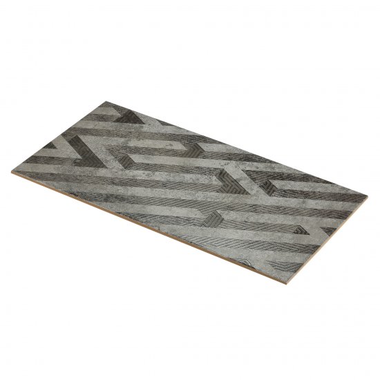 Плитка декор Керамин Нью Йорк серая 600x300x8,5 мм