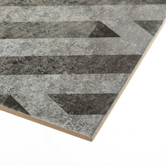 Плитка декор Керамин Нью Йорк серая 600x300x8,5 мм