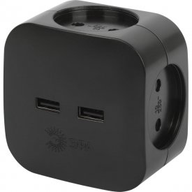 Электрический разветвитель ЭРА SP4USBB