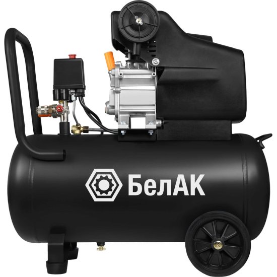 Воздушный поршневой масляный компрессор для гаража БелАК БАК.99201