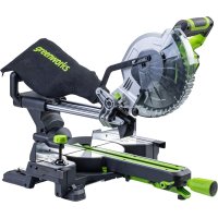 Аккумуляторная торцовочная пила GreenWorks GD24MS216