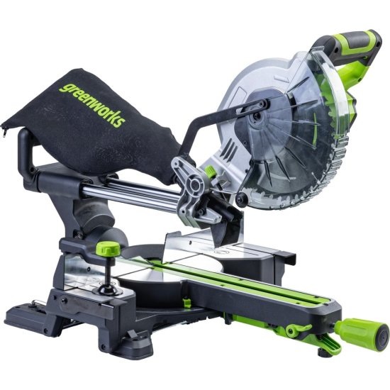 Аккумуляторная торцовочная пила GreenWorks GD24MS216