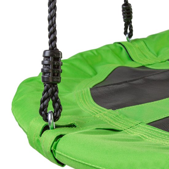 Садовые качели Green Glade черно-зеленые 1х1 м (K-060)