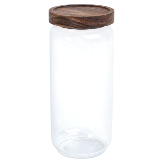 Банка для сыпучих продуктов Vidage 1 л стекло цвет прозрачный