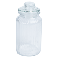 Банка для сыпучих продуктов Vidage 1.2 л стекло цвет прозрачный