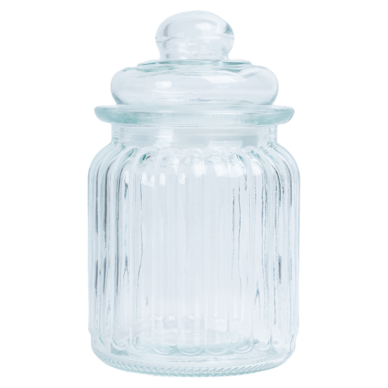 Банка для сыпучих продуктов Vidage 0.3 л стекло цвет прозрачный