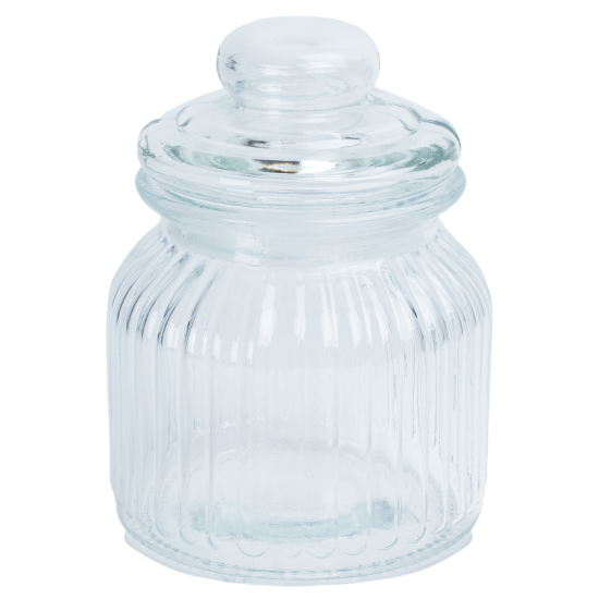 Банка для сыпучих продуктов Vidage 0.7 л стекло цвет прозрачный
