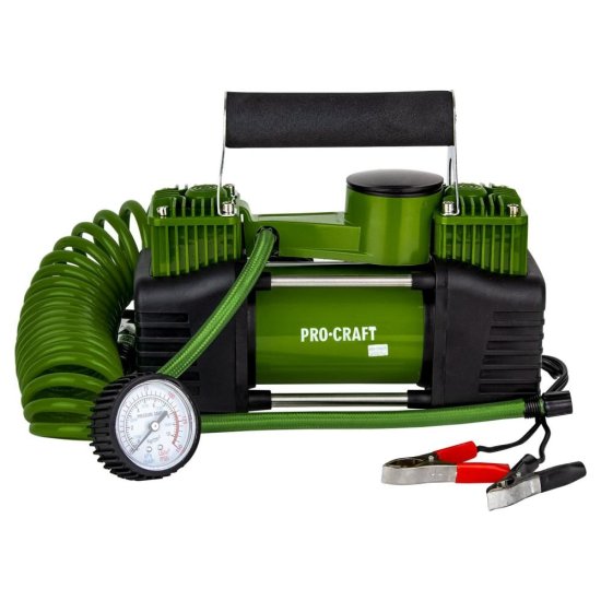 Двухпоршневой автомобильный компрессор PROCRAFT LK400