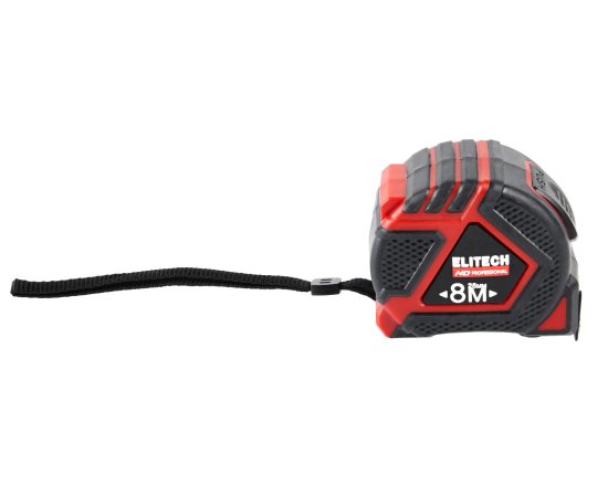 Рулетка Elitech HD 310403 с магнитным наконечником 8 м x 25 мм