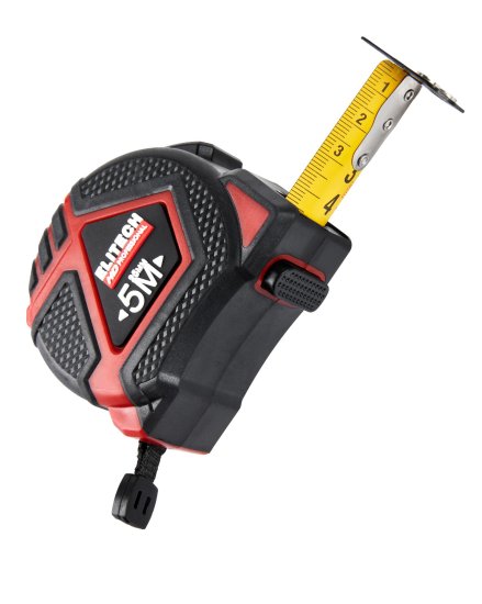 Рулетка Elitech HD 310402 с магнитным наконечником 5 м x 25 мм
