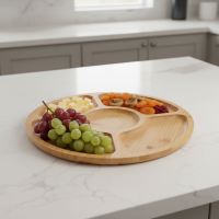 Менажница 5 отсеков Vidage 218432 RO бамбук цвет бежевый