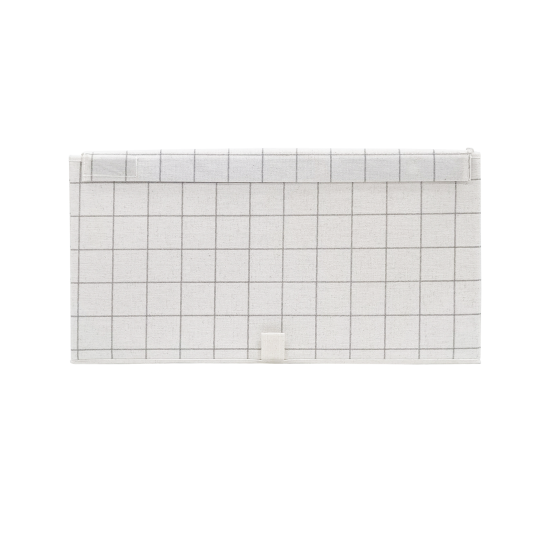 Коробка для хранения с крышкой KONSENSA 54.5x38.5x29 см полиэстер цвет разноцветный