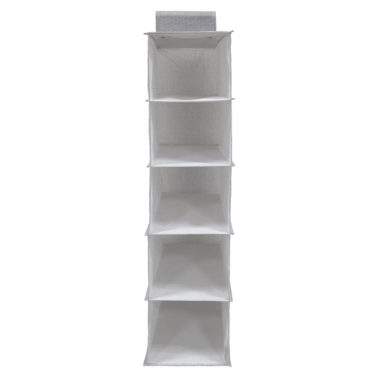 Органайзер подвесной KONSENSA 5 отделений 20.7x39.5x90 см нетканный материал цвет разноцветный