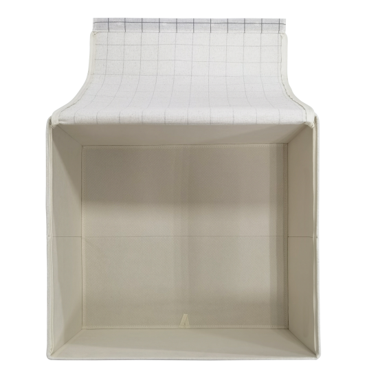 Коробка для хранения с крышкой KONSENSA 54.5x51.5x29 см полиэстер цвет разноцветный