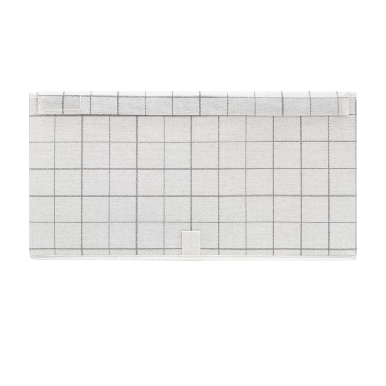 Коробка для хранения с крышкой KONSENSA 54.5x51.5x29 см полиэстер цвет разноцветный