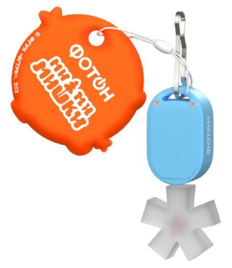 Фонарь-маячок Фотон Ми-ми-мишка Кеша пластик 1 светодиод цвет синий