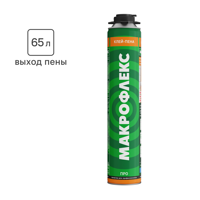 Клей-пена профессиональная Макрофлекс выход пены 65 л всесезонная 850 мл