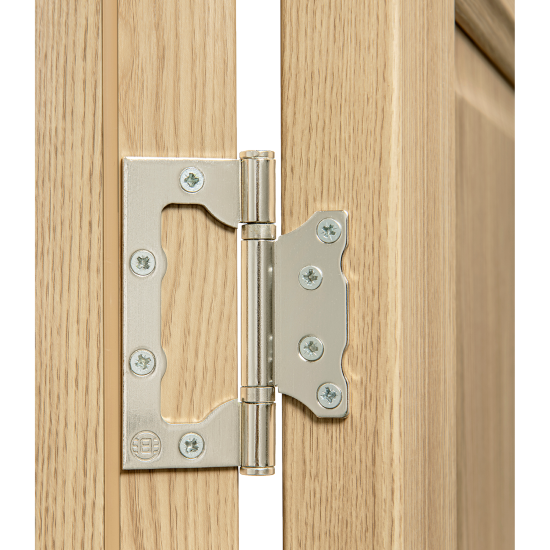 Дверь межкомнатная глухая Эгли 2 70x220 см полипропилен цвет натуральный с замком и петлями