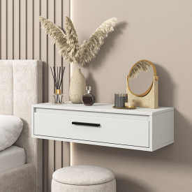 Консоль Лион 80х20х30 см ЛДСП цвет белый