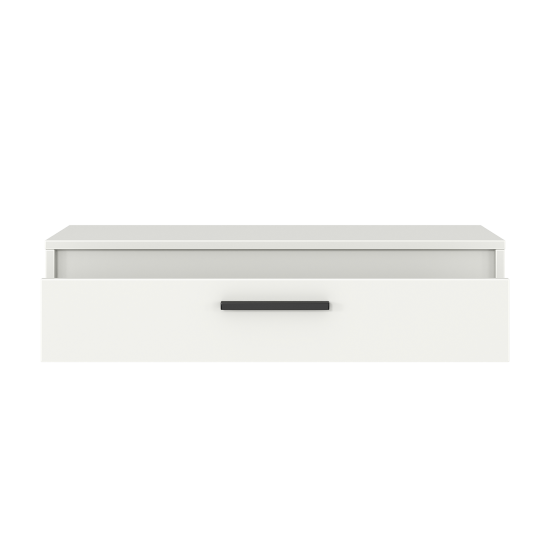 Консоль Лион 80х20х30 см ЛДСП цвет белый