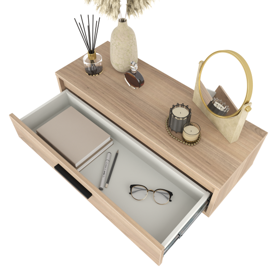 Консоль Лион 80х20х30 см ЛДСП цвет дуб комано