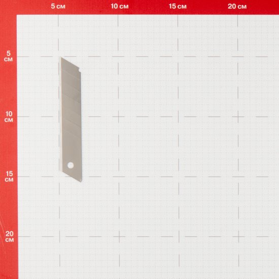 Лезвие для ножа Вихрь 18 мм прямое (10 шт.)