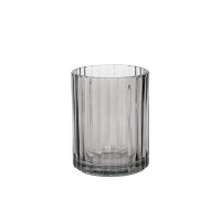 Стакан для ванной Fora Smoky Topaz настольный стекло черный (FOR-GLASS-ST044)